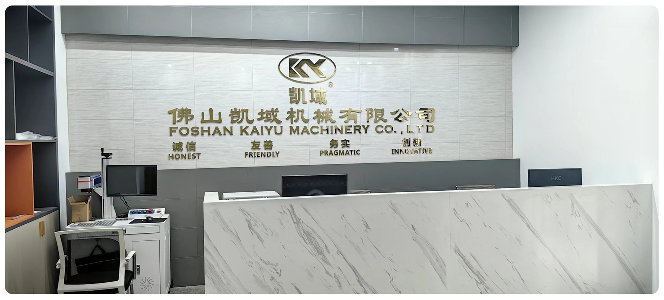 Foshan Kaiyu Machinery Co., Ltd. ligne de production du fabricant