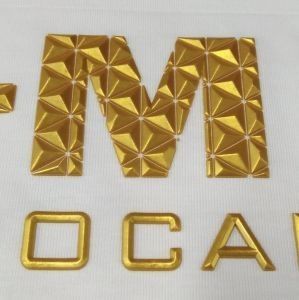 Un bon prix. Imprimante d'étiquette d'encre en cuir en relief tampon PVC colle de silicone sur mesure en ligne