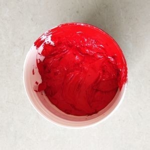 SC-5210 Cramoisi rouge écran de soie Tissu encre concave convexe silicone