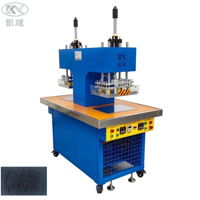 KY-0202 Machine de gravure en silicone de couleur bleue métallique pour l'étiquetage des vêtements