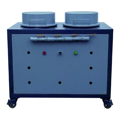 Armoire à vide à double tête avancée pour la production d'étiquettes en silicone