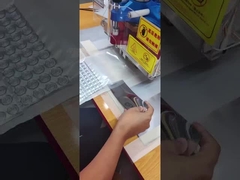 Machine d'étiquetage de transfert de chaleur en caoutchouc silicone 5 kW