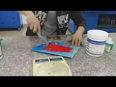 980 kg machine de gravure semi-automatique de tissu en silicone personnalisable