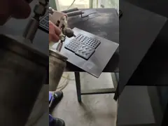 Marque d'encre en caoutchouc en silicone sur mesure pour étiquettes de vêtements